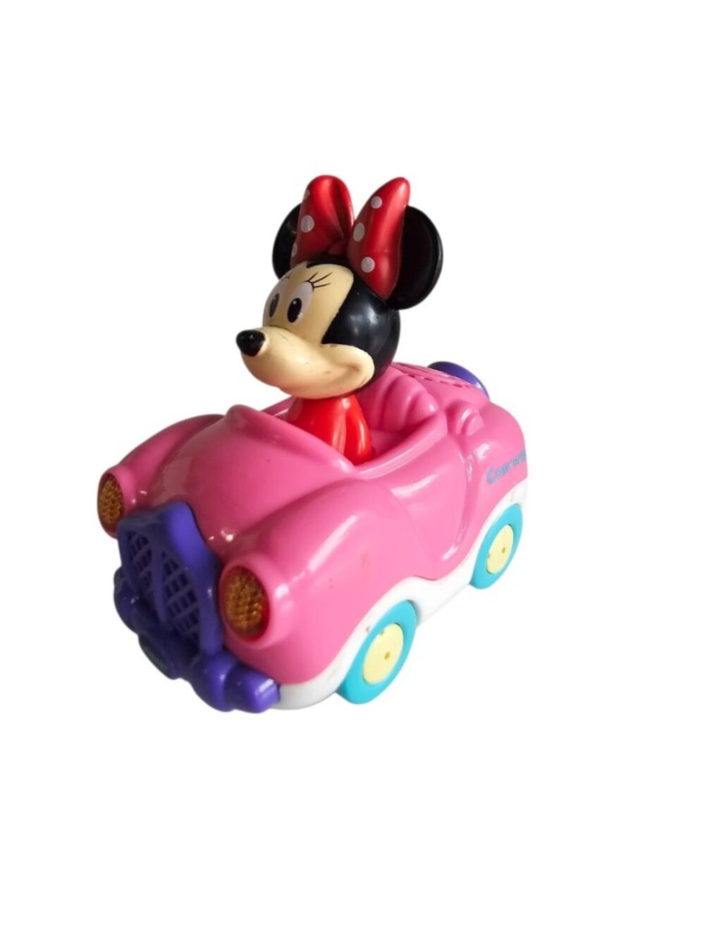 VTECH Go! Go! Smart Wheels Minnie Mouse Pink Convertible Car